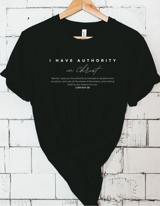 AUTHORITY UNISEX CREW/T-SHIRT