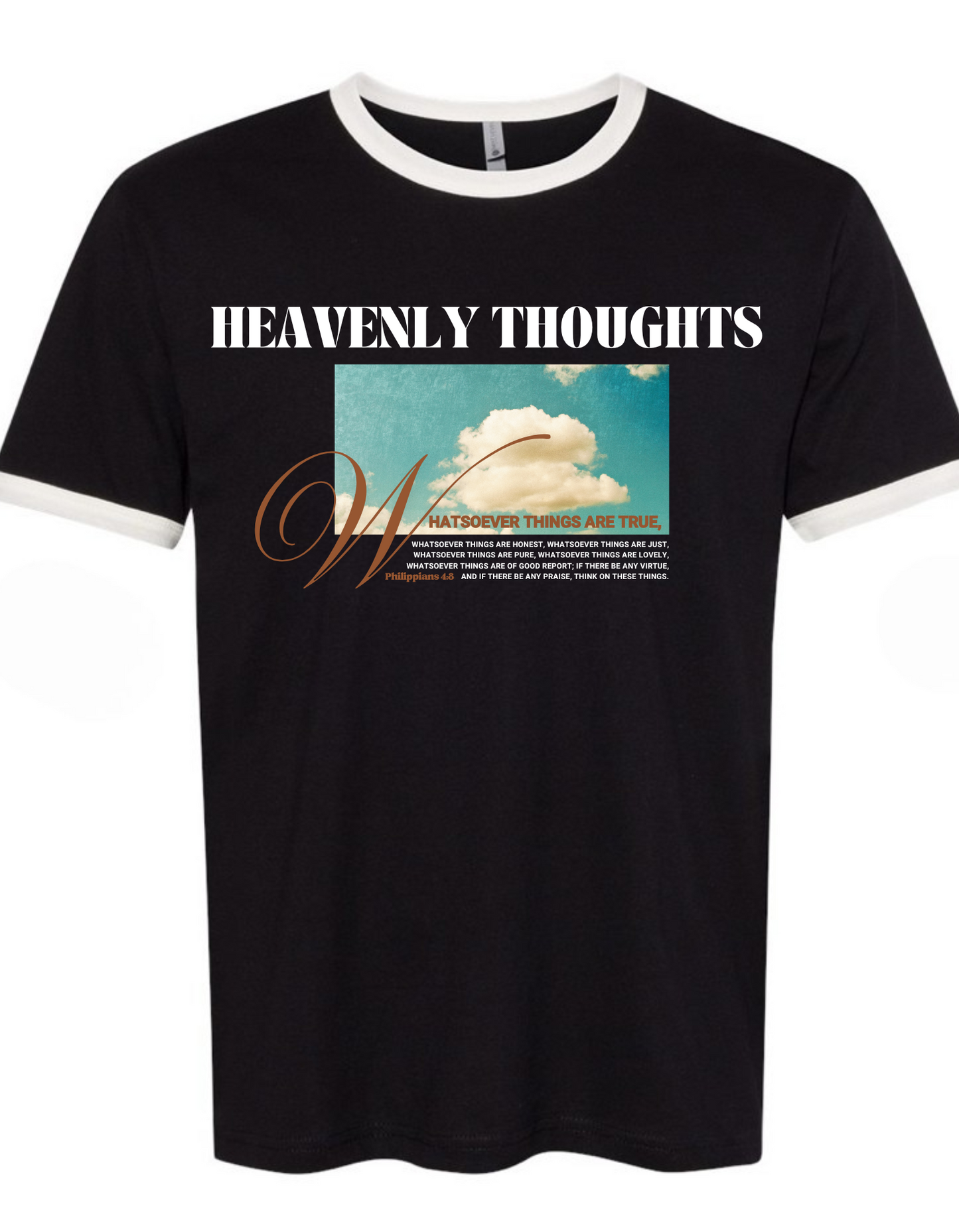 HEAVENLY THOUGHTS UNISEX TEEN/ADULT T-SHIRT