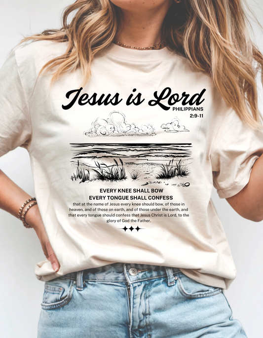 JESUS IS LORD GRAPHIC UNISEX T-SHIRT