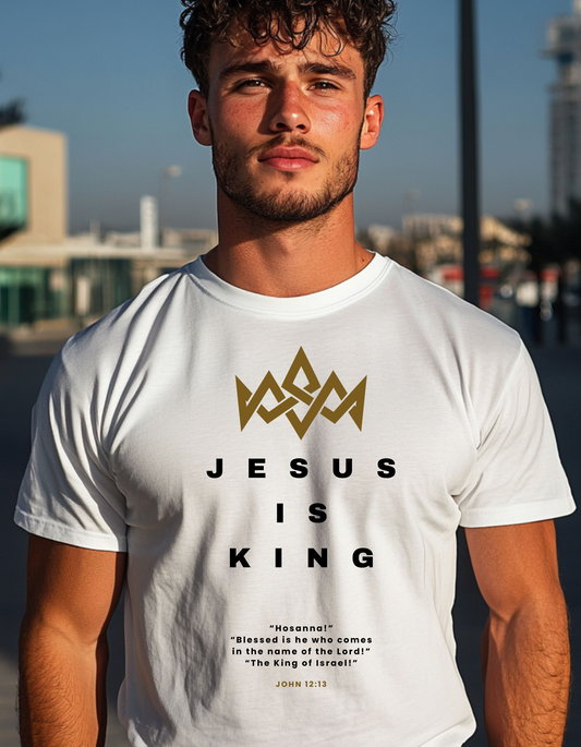 JESUS IS KING UNISEX T-SHIRT