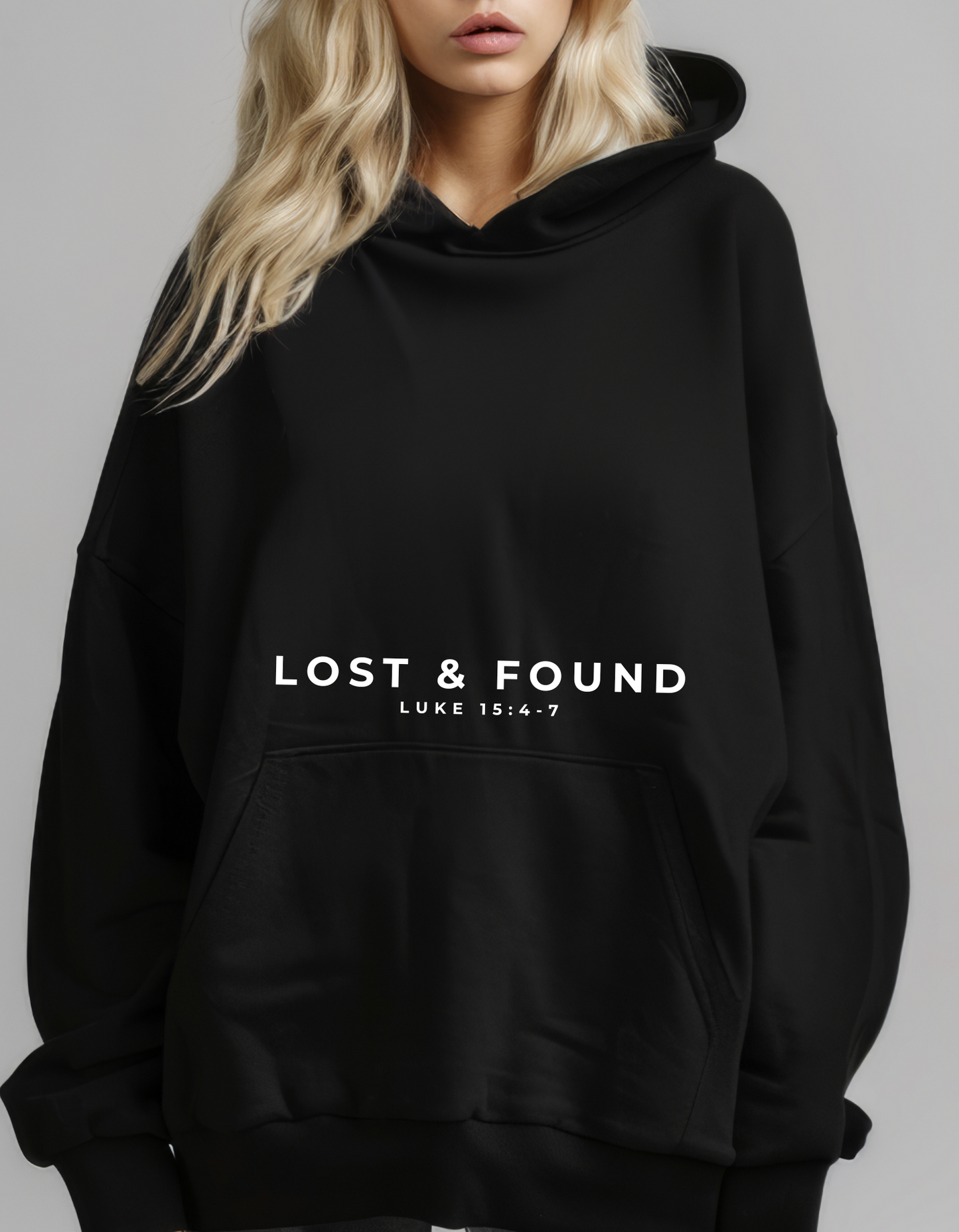 I ONCE WAS LOST UNISEX HOODIE