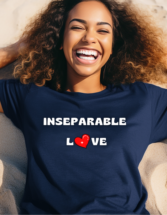 INSEPARABLE LOVE GRAPHIC UNISEX T-SHIRT