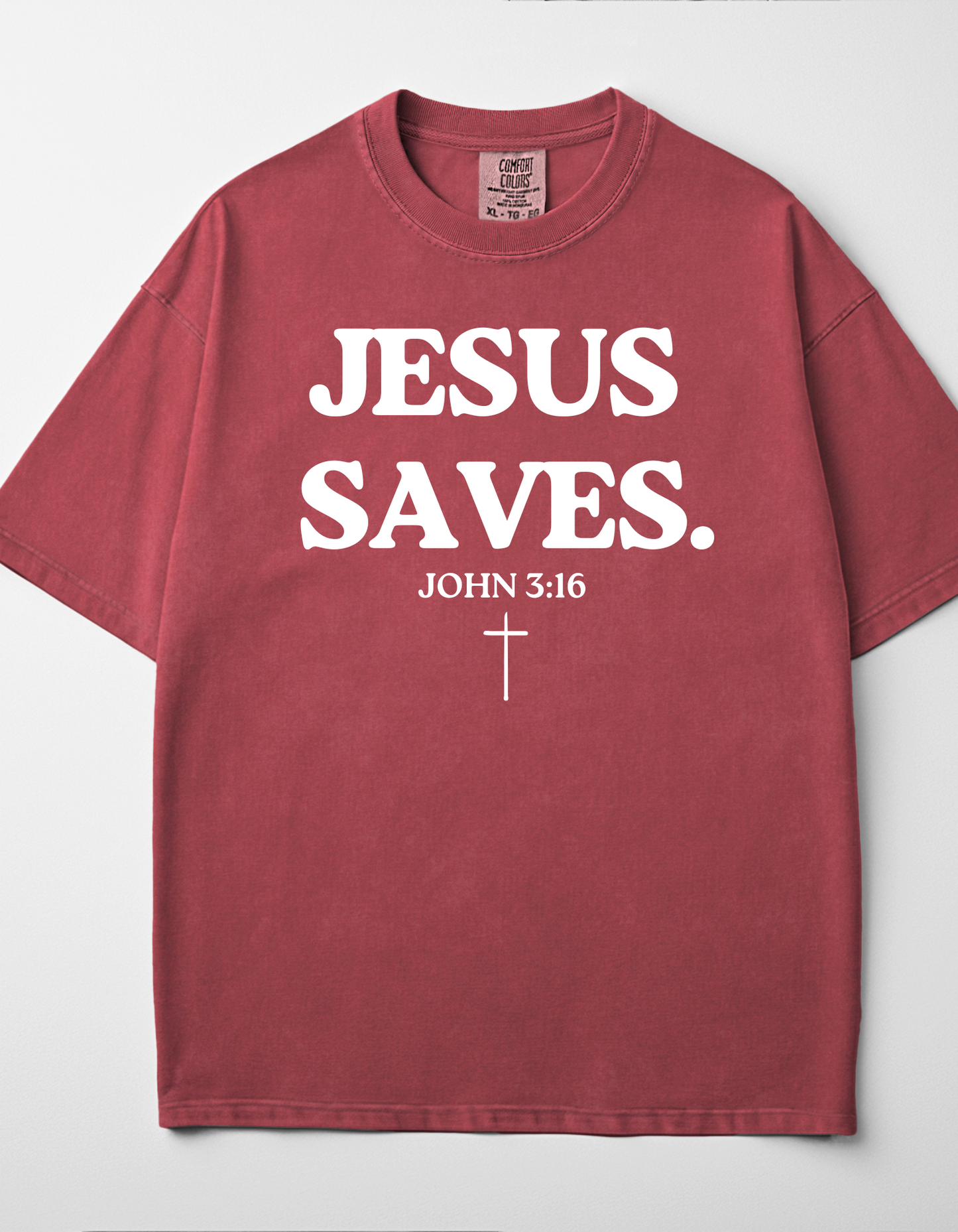 JESUS SAVES UNISEX T-SHIRT