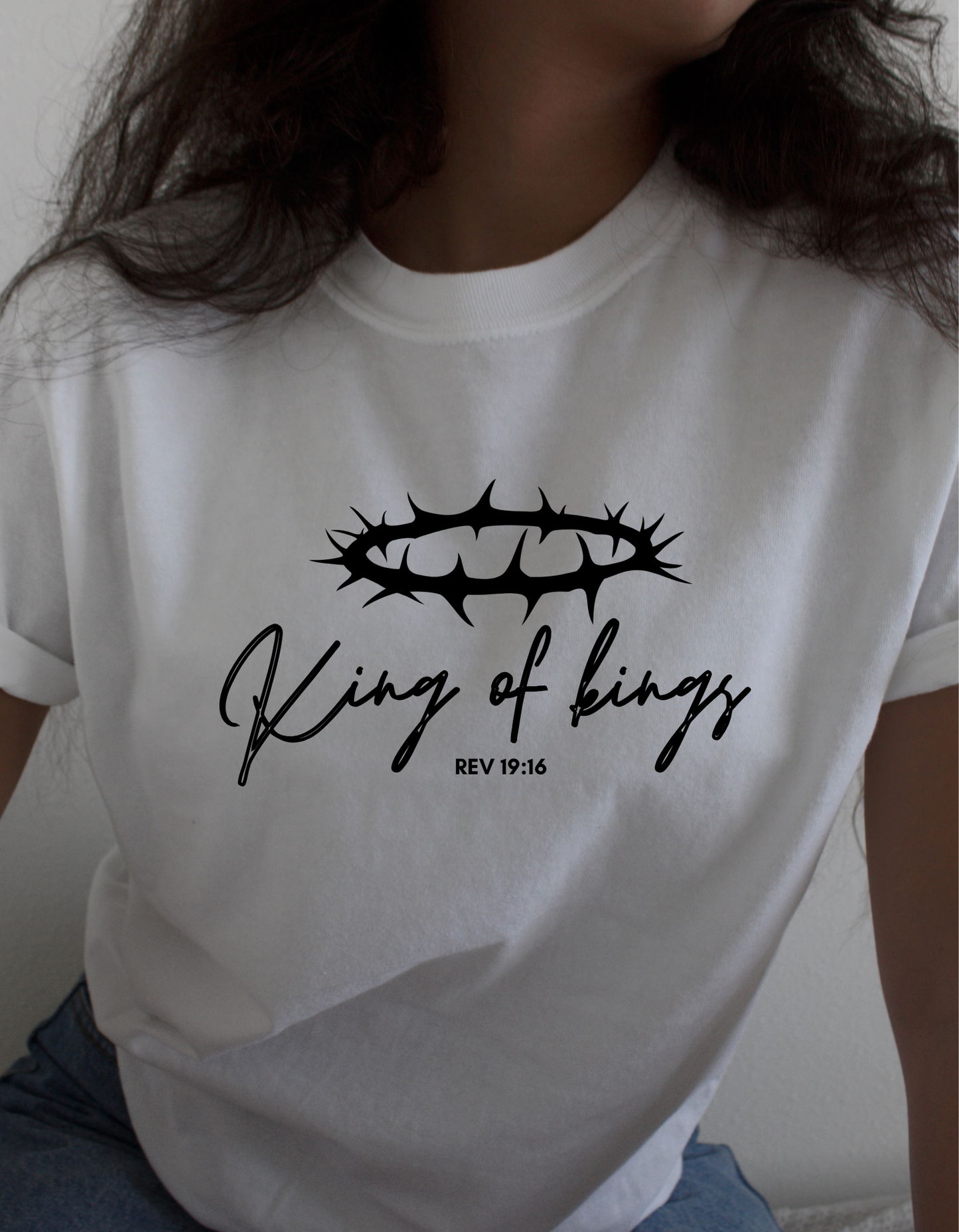 KING OF KINGS CROWN UNISEX T-SHIRT