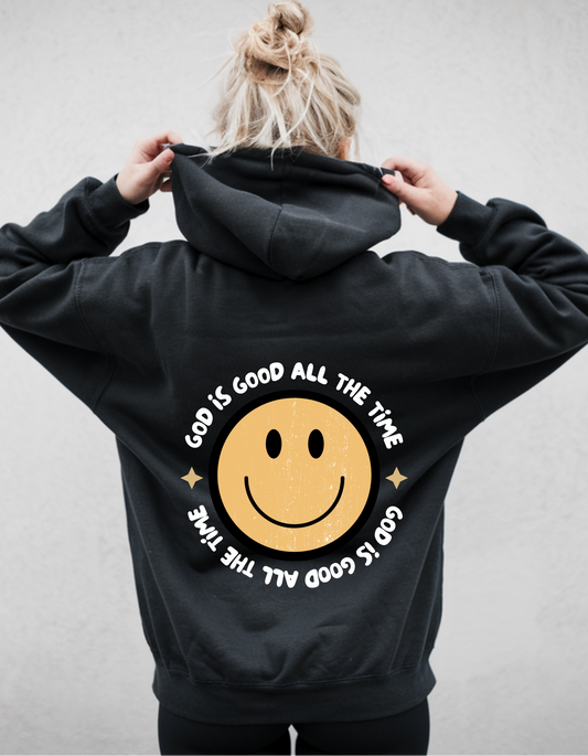 NEW!!! SMILE GOD IS GOOD UNISEX HOODIE