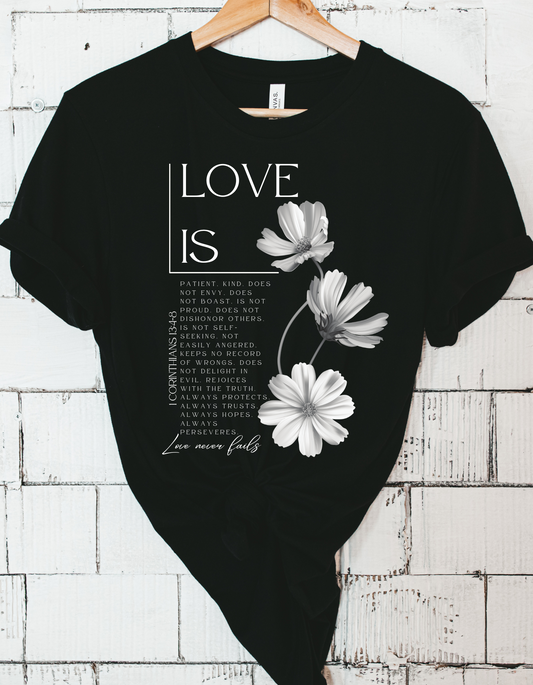 BESTSELLER!!! LOVE IS FLOWER UNISEX TEE/HOODIE