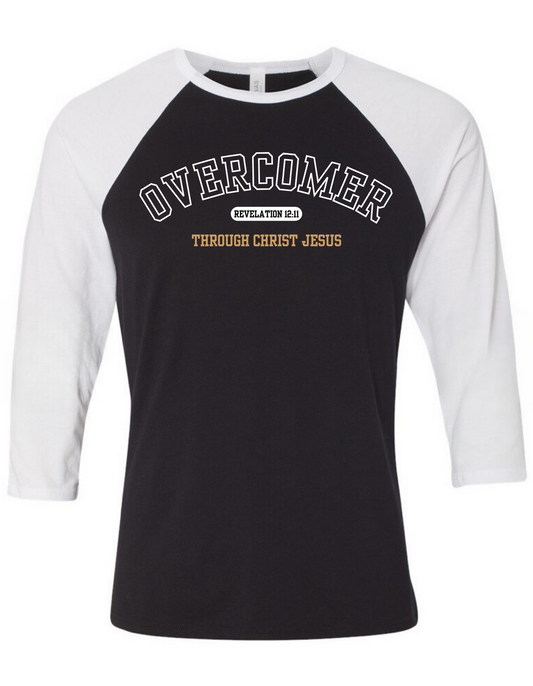 OVERCOMER UNISEX RAGLAN