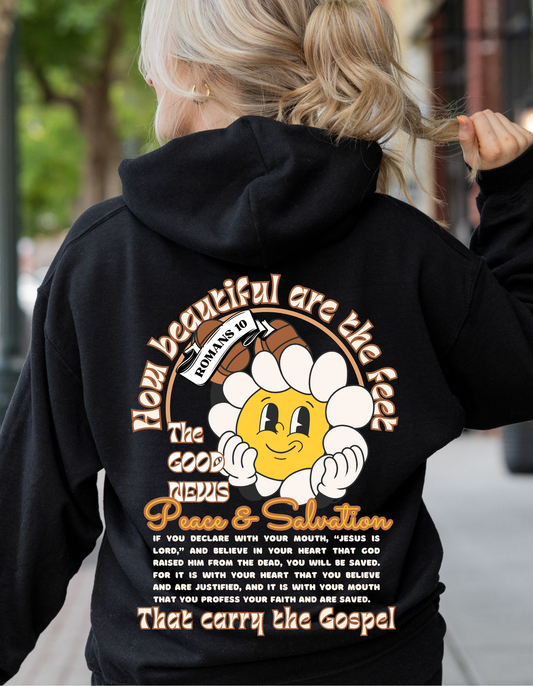 HOW BEAUTIFUL ARE THE FEET UNISEX GRAPHIC HOODIE/T-SHIRT
