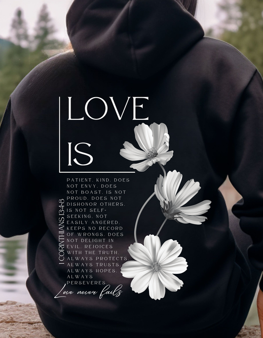BESTSELLER!!! LOVE IS FLOWER UNISEX TEE/HOODIE