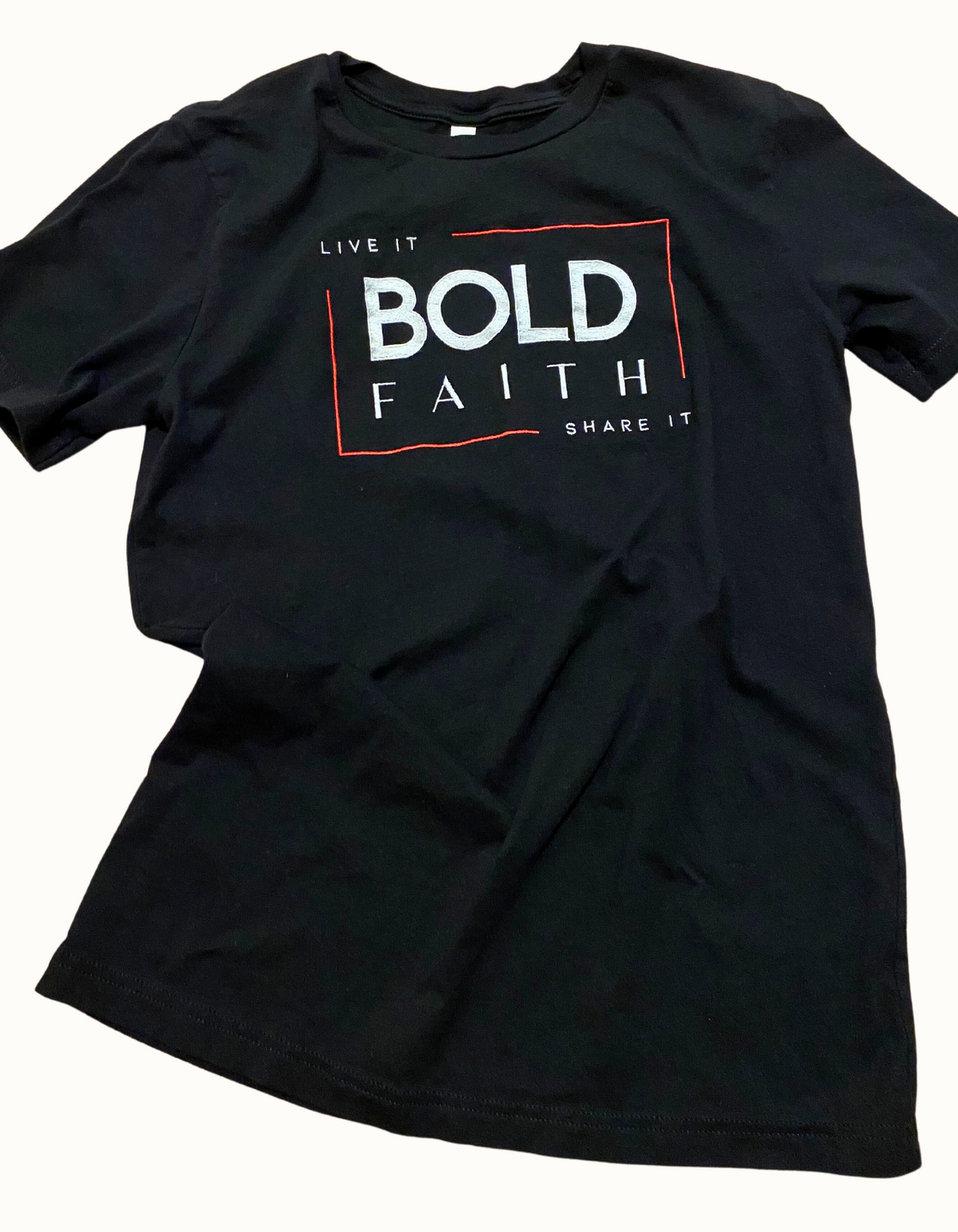 BOLD FAITH TEES LOGO UNISEX T-SHIRT