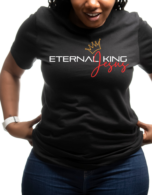 ETERNAL KING JESUS UNISEX T-SHIRT