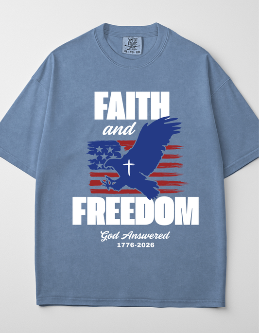 *NEW* FAITH & FREEDOM EAGLE UNISEX T-SHIRT