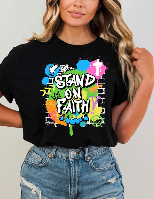 STAND ON FAITH UNISEX TANK/T-SHIRT