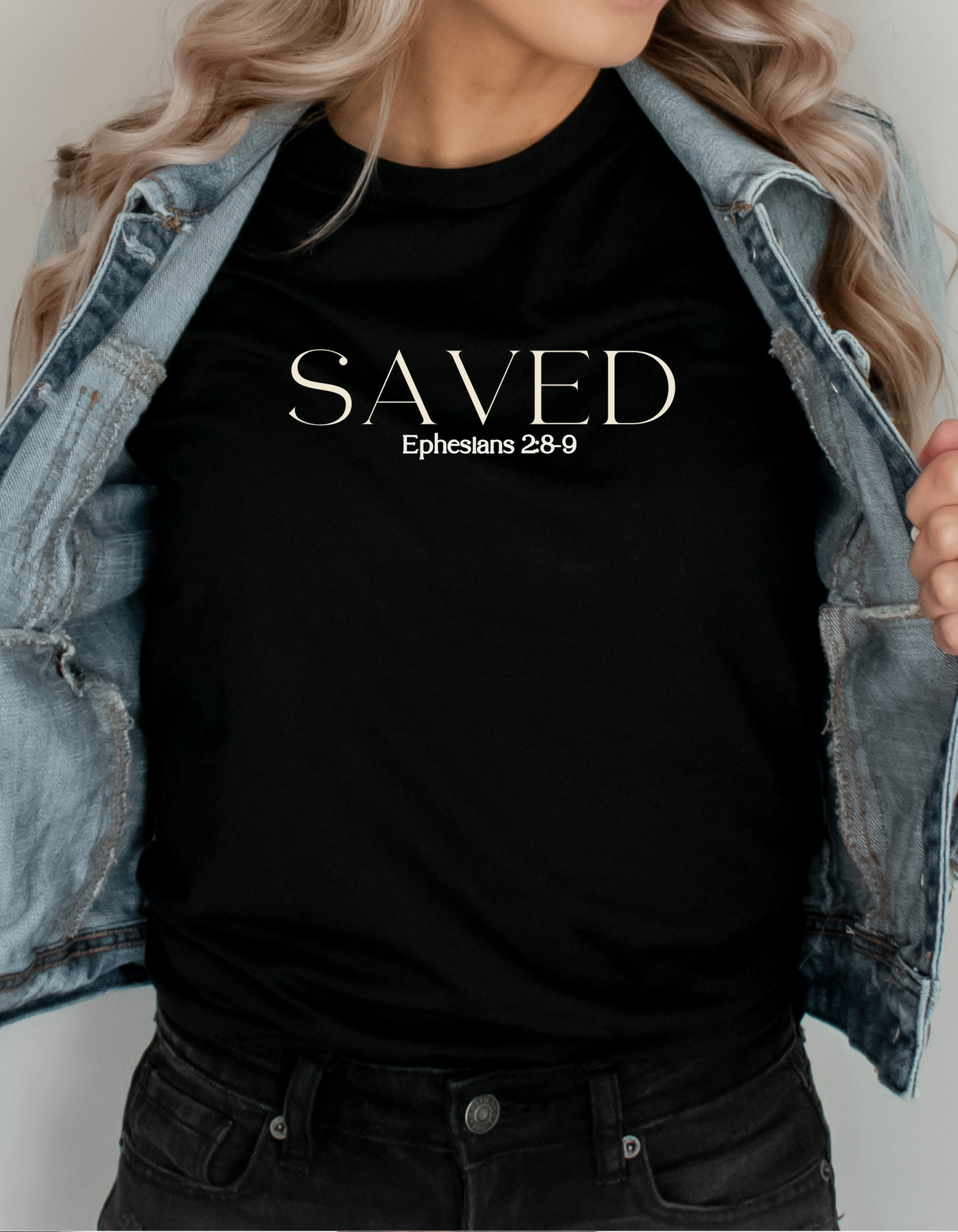 SAVED GRAPHIC UNISEX T-SHIRT