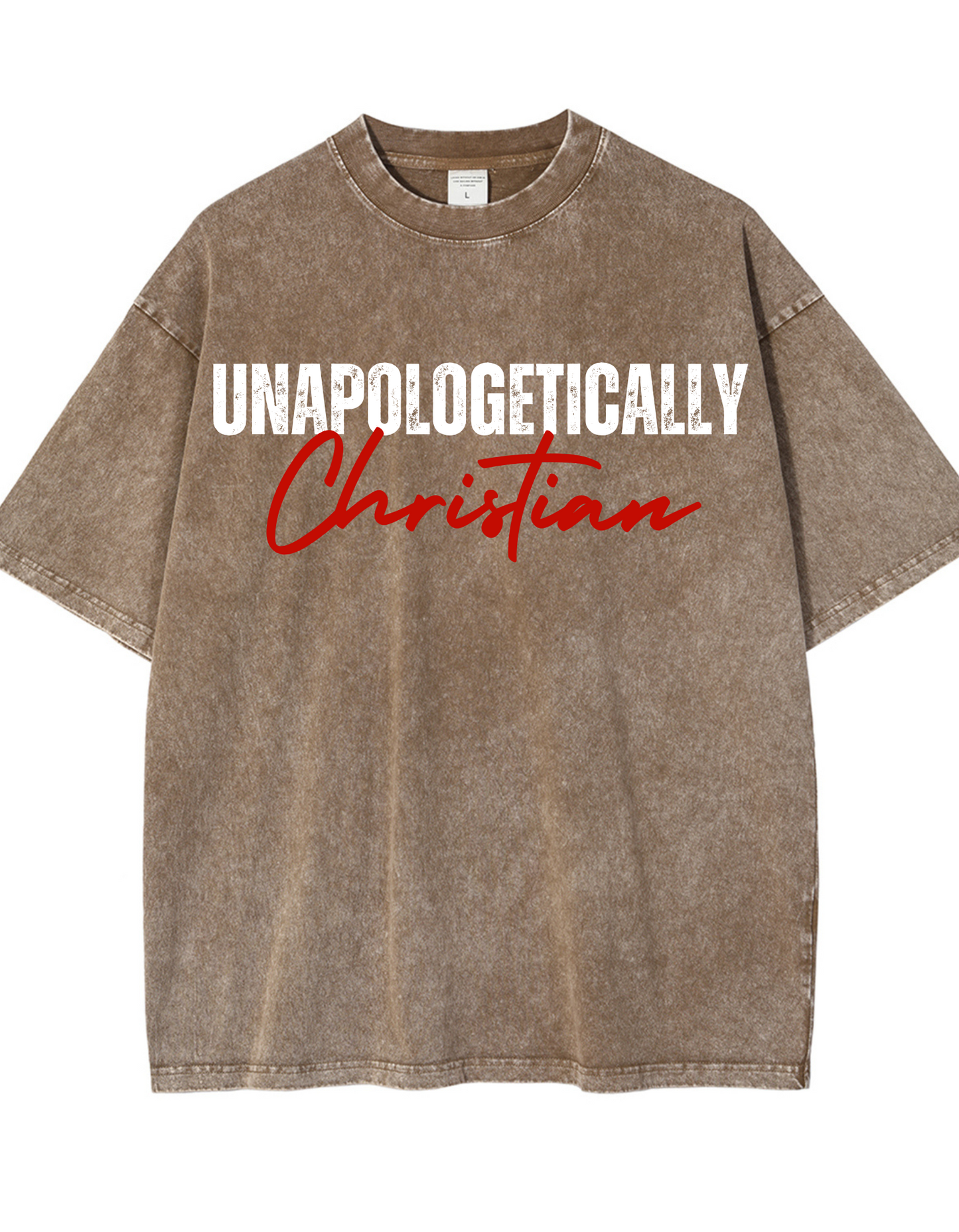 UNAPOLOGETICALLY CHRISTIAN UNISEX T-SHIRT