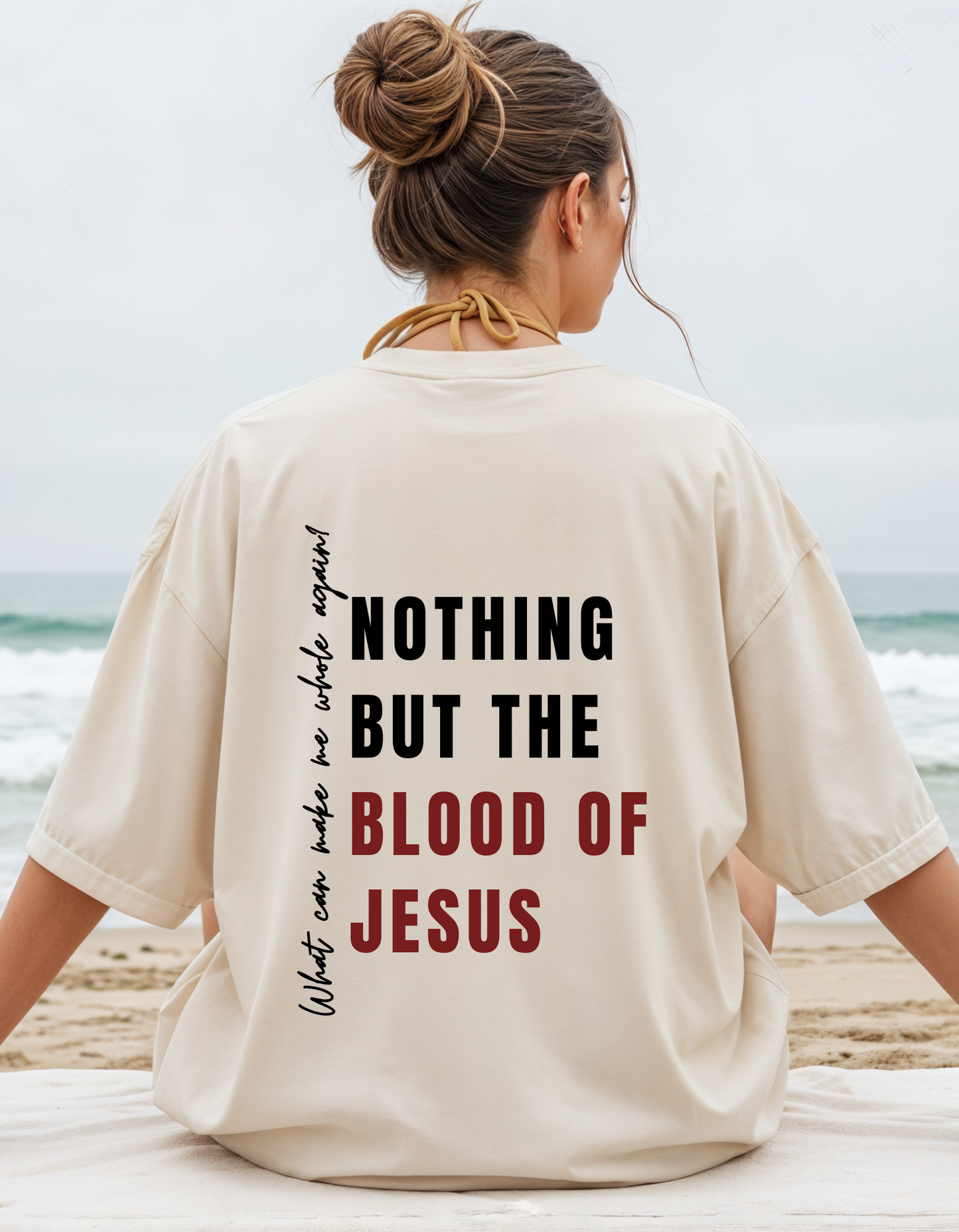 NOTHING BUT THE BLOOD UNISEX T-SHIRT