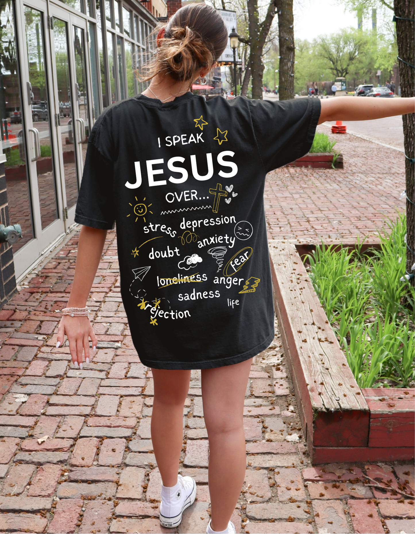 I SPEAK JESUS UNISEX YOUTH/ADULT T-SHIRT