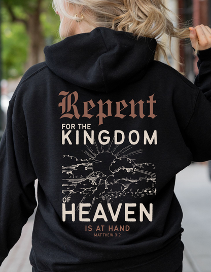 NEW!!! REPENT GRAPHIC UNISEX HOODIE