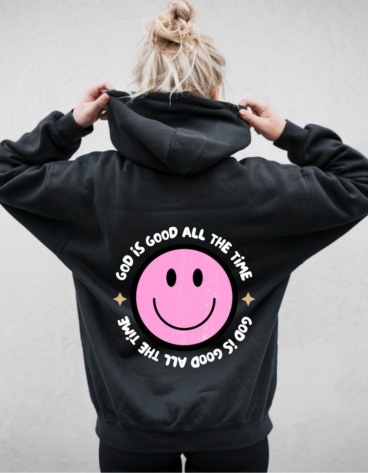NEW!!! SMILE GOD IS GOOD UNISEX HOODIE