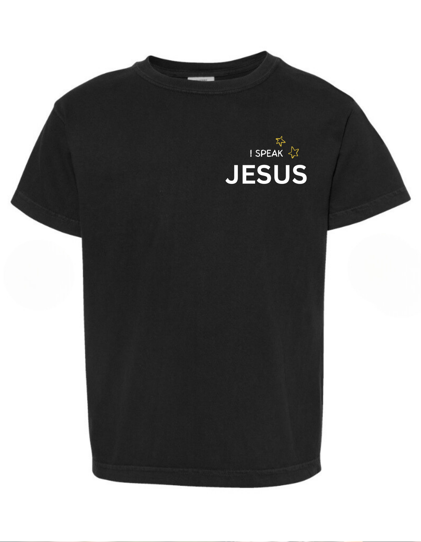 I SPEAK JESUS UNISEX YOUTH/ADULT T-SHIRT