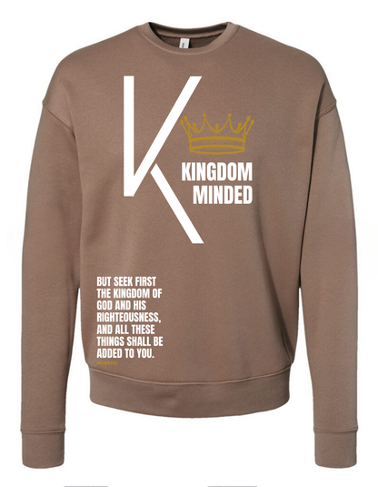 KINGDOM MINDED UNISEX CREW SWEATSHIRT