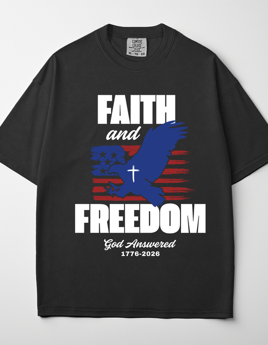 *NEW* FAITH & FREEDOM EAGLE UNISEX T-SHIRT
