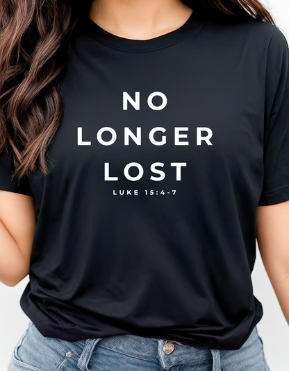 NO LONGER LOST UNISEX T-SHIRT