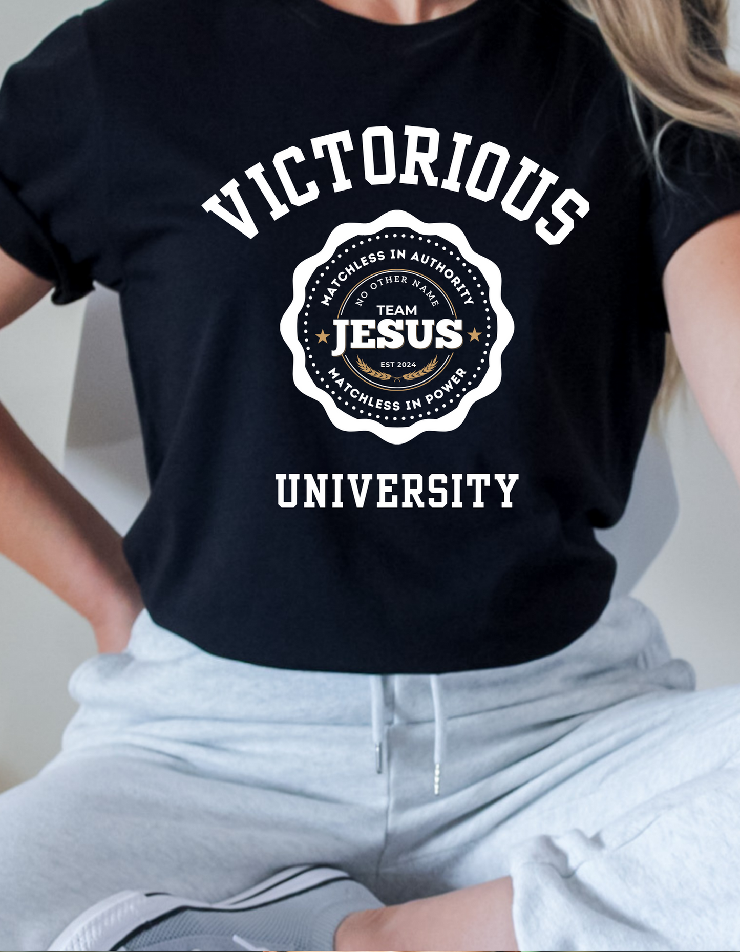 JESUS=MATCHLESS UNISEX T-SHIRT