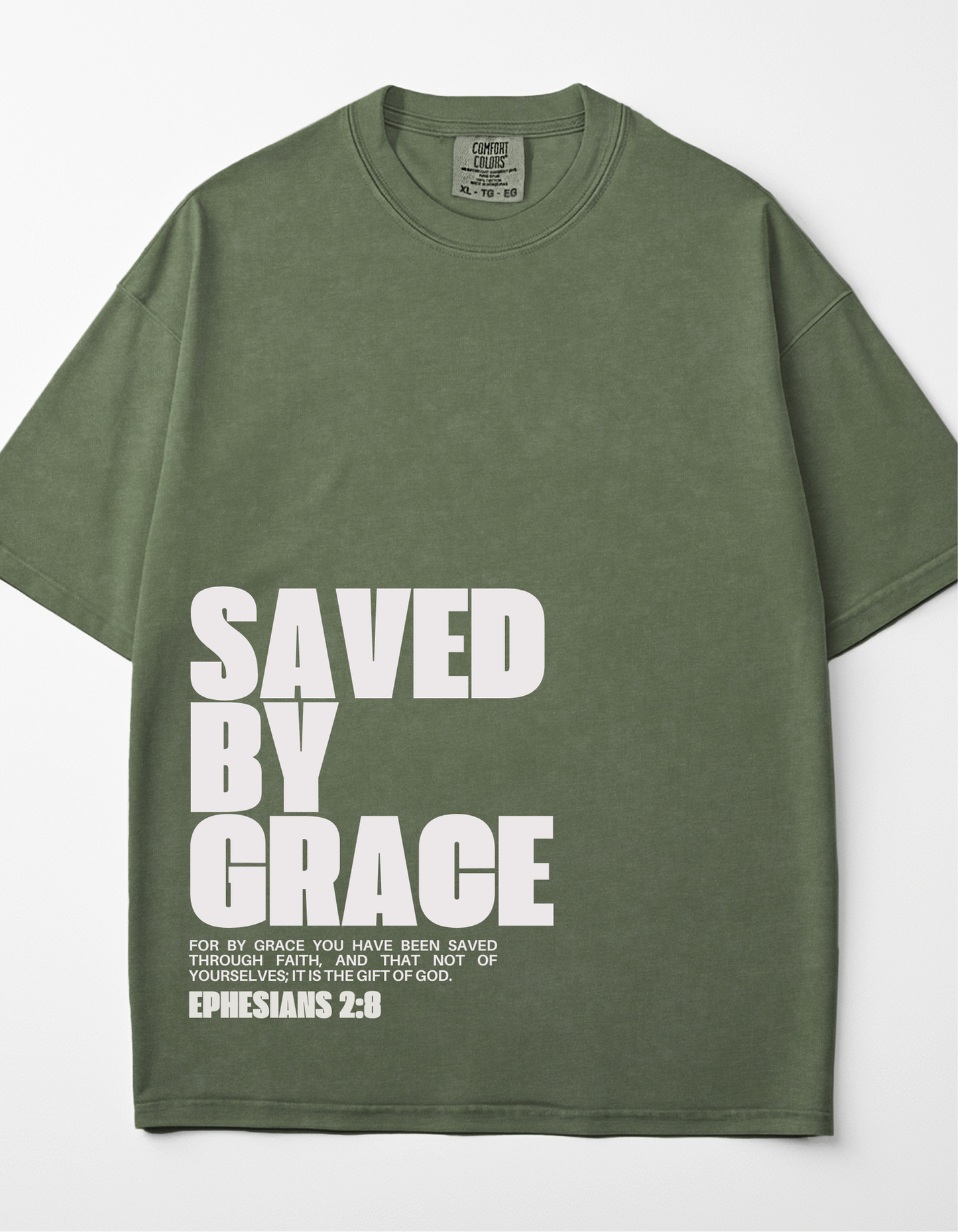 SAVED BY GRACE UNISEX T-SHIRT