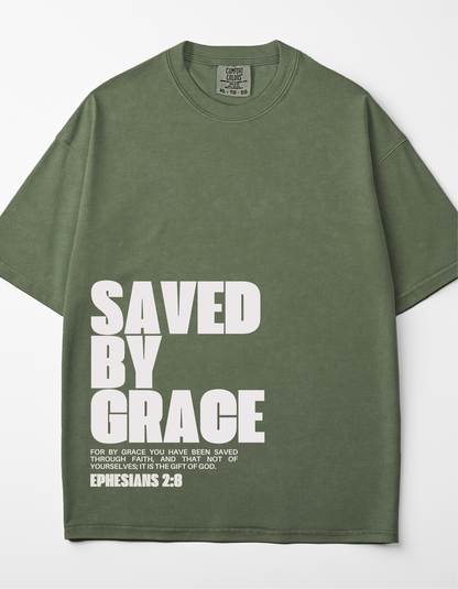 SAVED BY GRACE UNISEX T-SHIRT