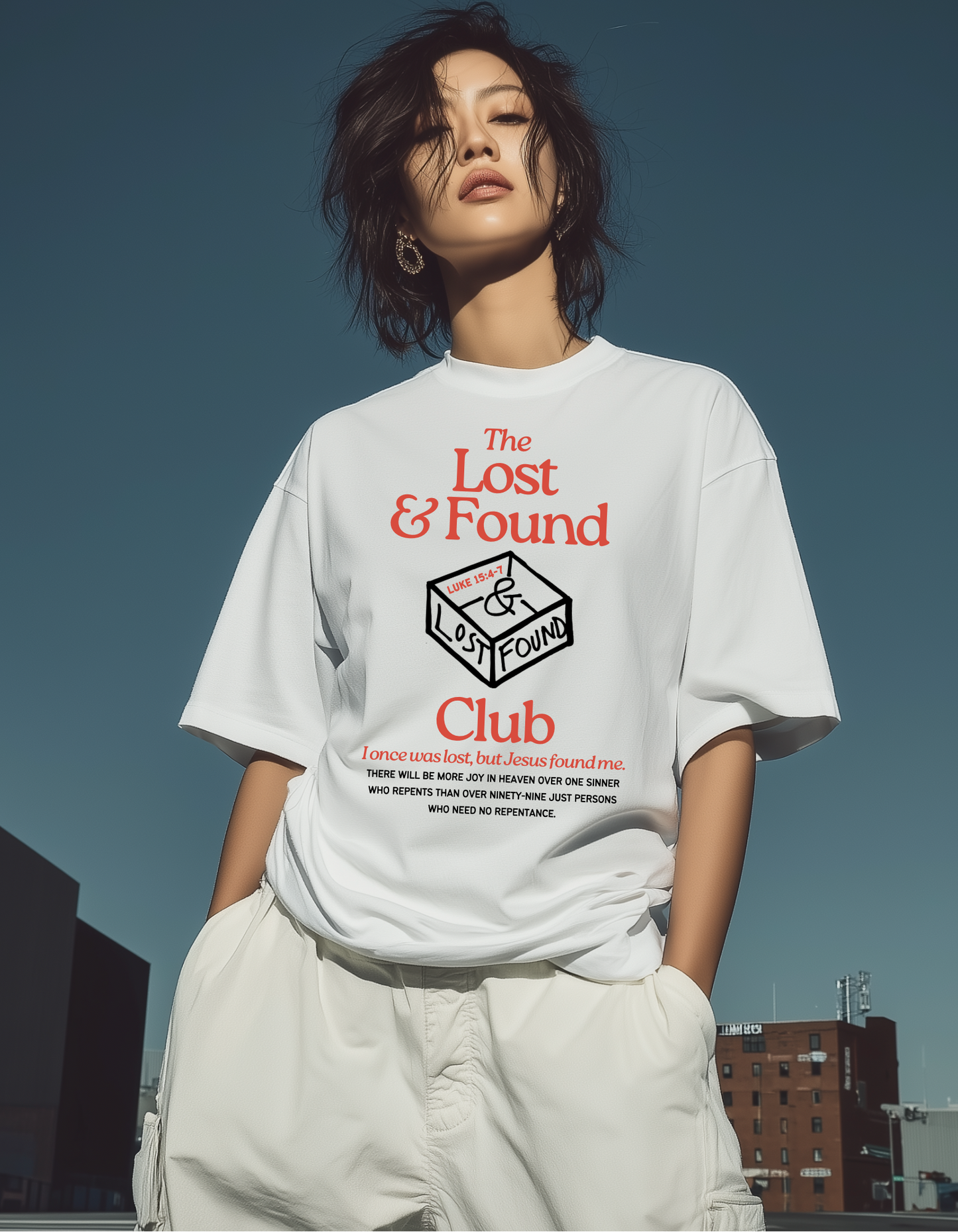 NEW!!! LOST & FOUND CLUB BOX UNISEX TEEN/ADULT T-SHIRT