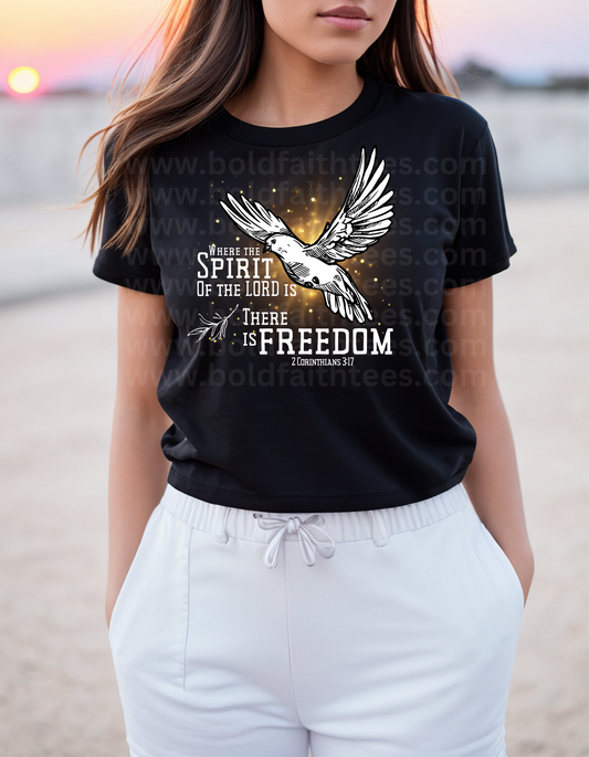 HOLY SPIRIT FREEDOM UNISEX T-SHIRT