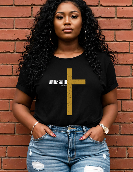 AMBASSADOR FOR CHRIST UNISEX T-SHIRT/CREW SWEATSHIRT