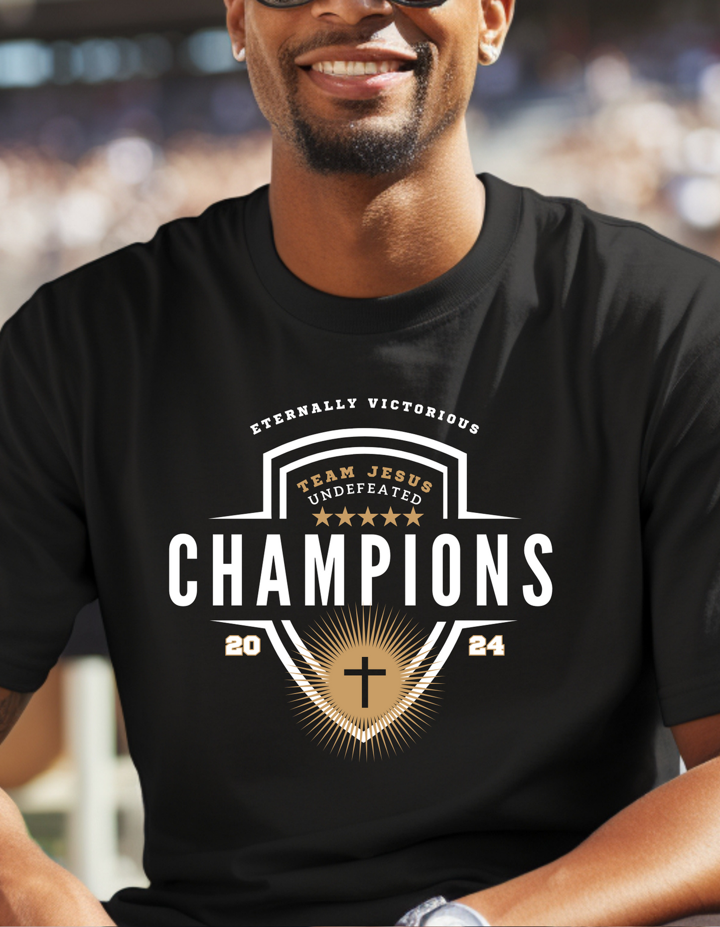 2024 TEAM JESUS CHAMPIONSHIP UNISEX T-SHIRT