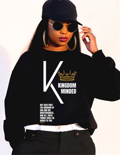 KINGDOM MINDED UNISEX CREW SWEATSHIRT