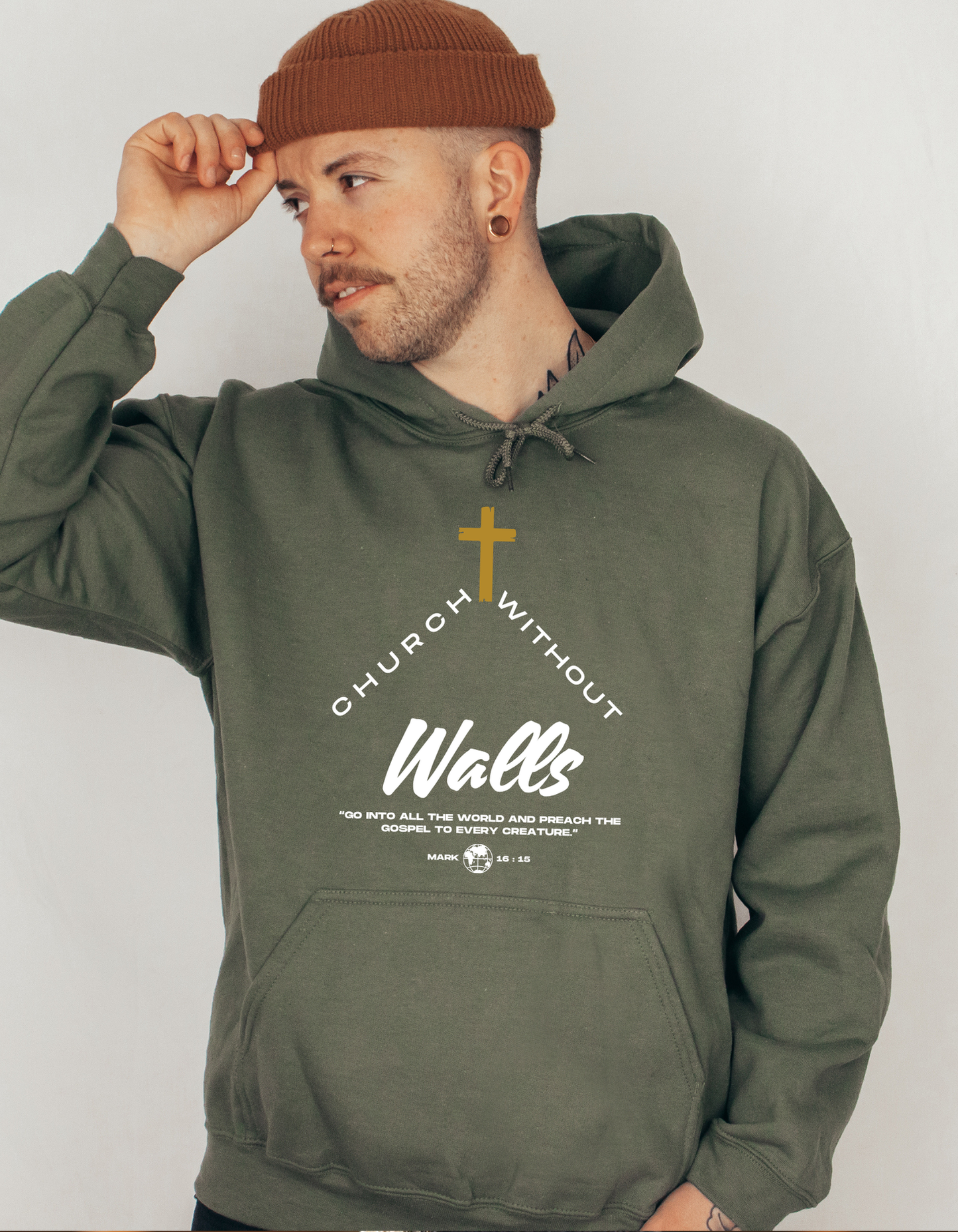 CHURCH WITHOUT WALLS UNISEX HOODIE