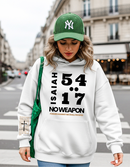 NO WEAPON UNISEX HOODIE/CREW