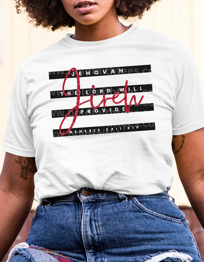 JEHOVAH JIREH VERSE UNISEX T-SHIRT