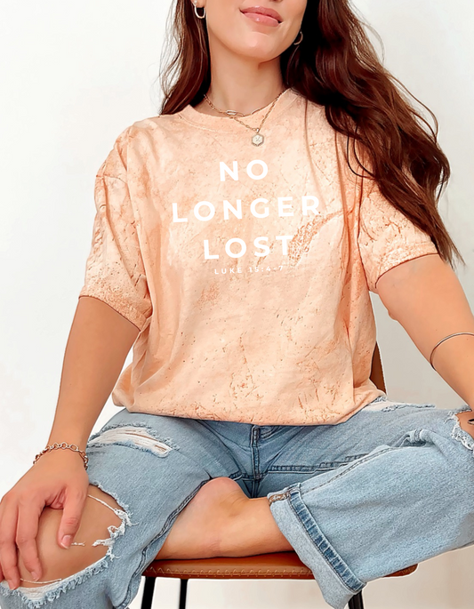 NO LONGER LOST COLOR BLAST UNISEX T-SHIRT