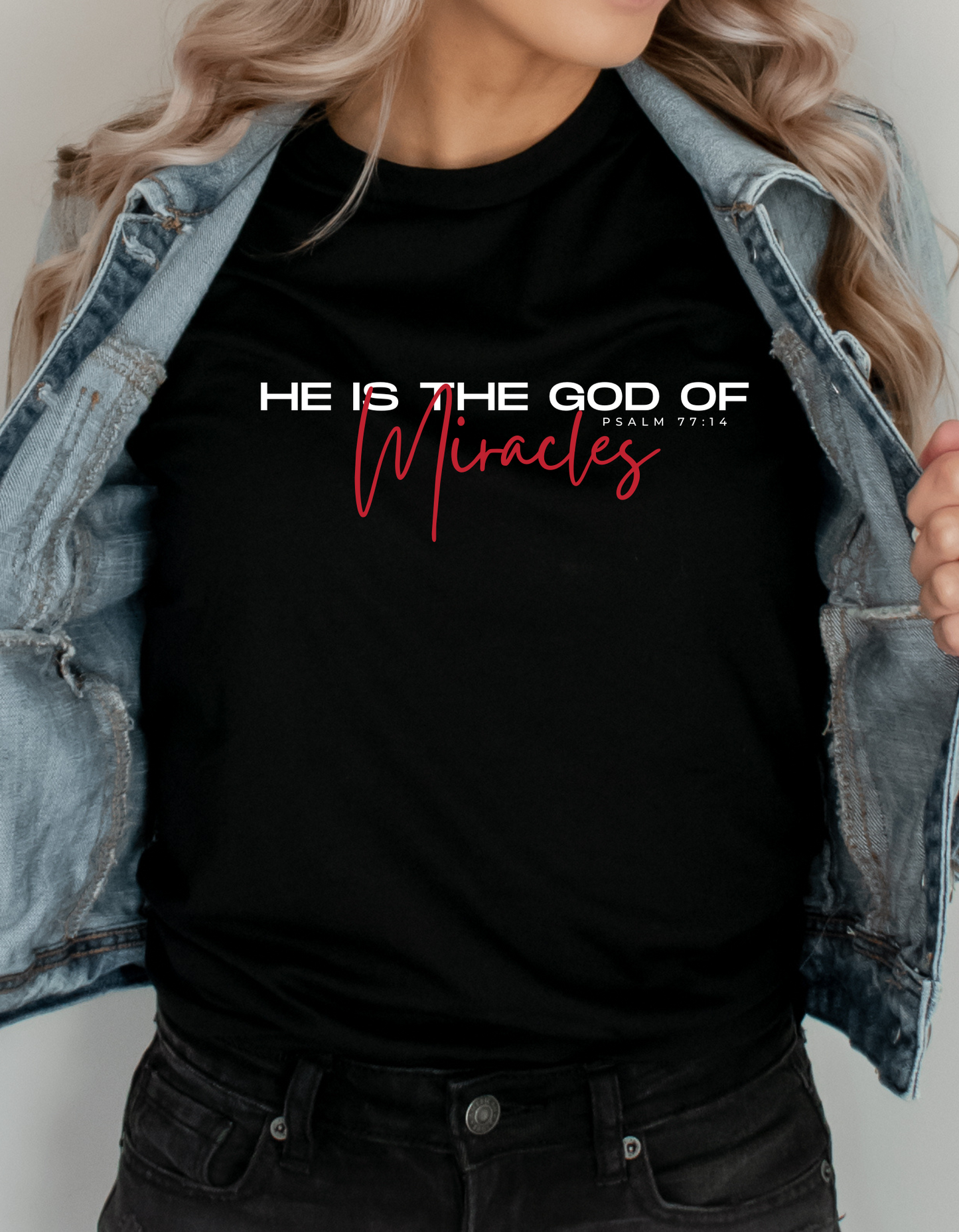 GOD OF MIRACLES UNISEX T-SHIRT