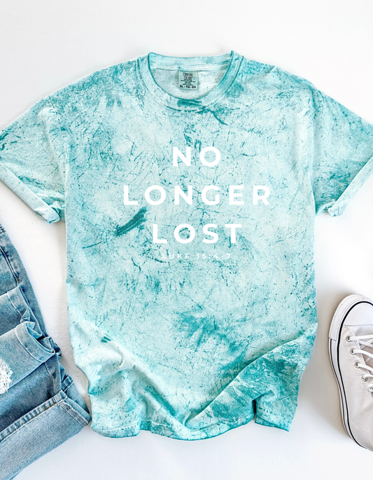 NO LONGER LOST COLOR BLAST UNISEX T-SHIRT