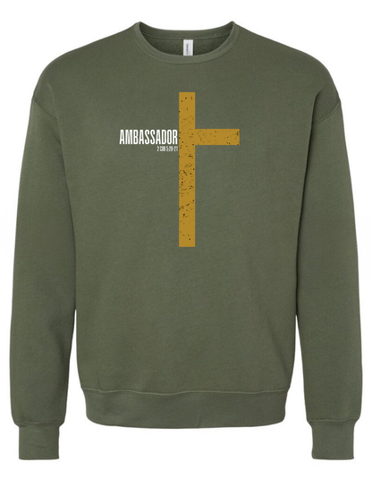 AMBASSADOR FOR CHRIST UNISEX CREW SWEATSHIRT