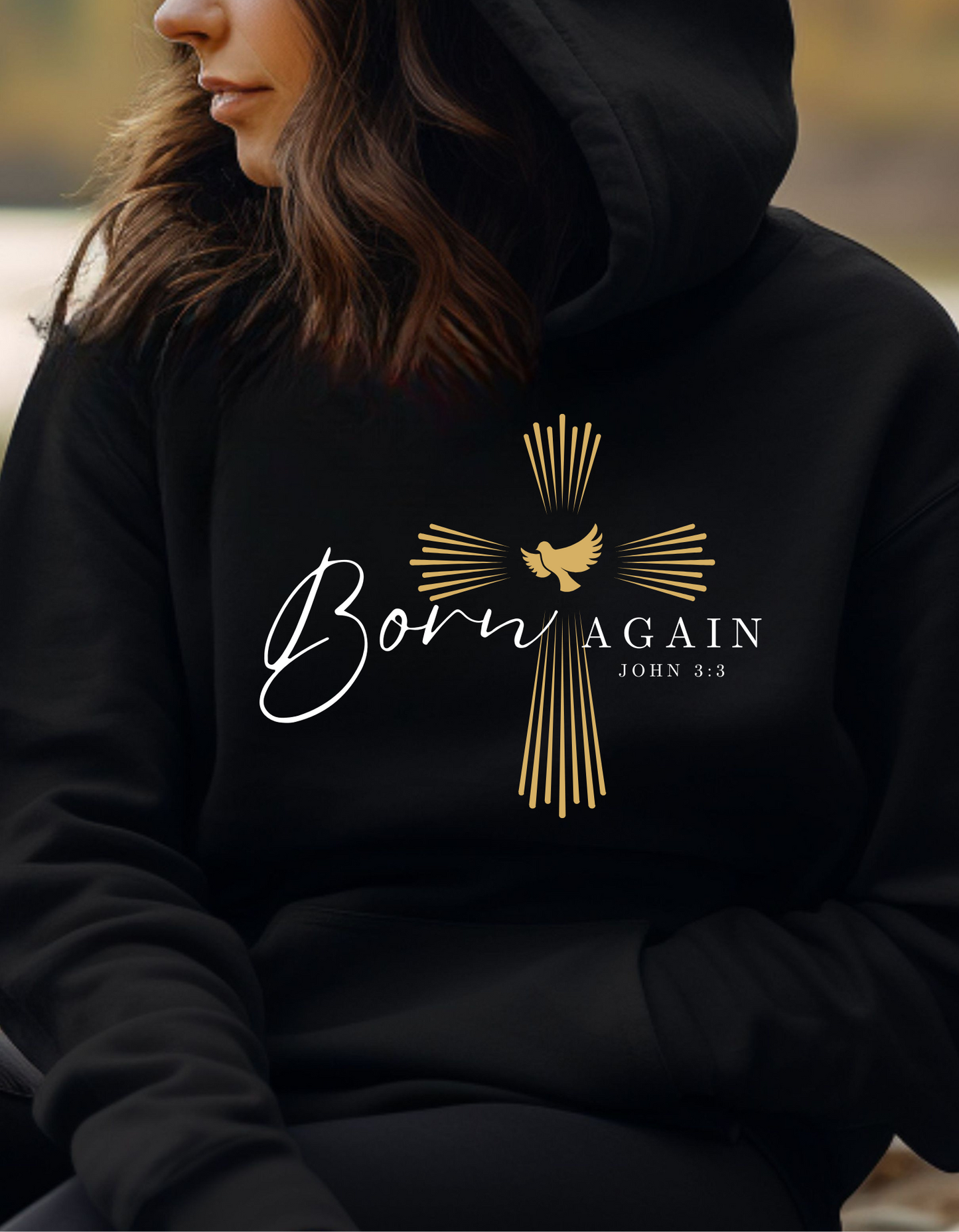 BORN AGAIN UNISEX HOODIE