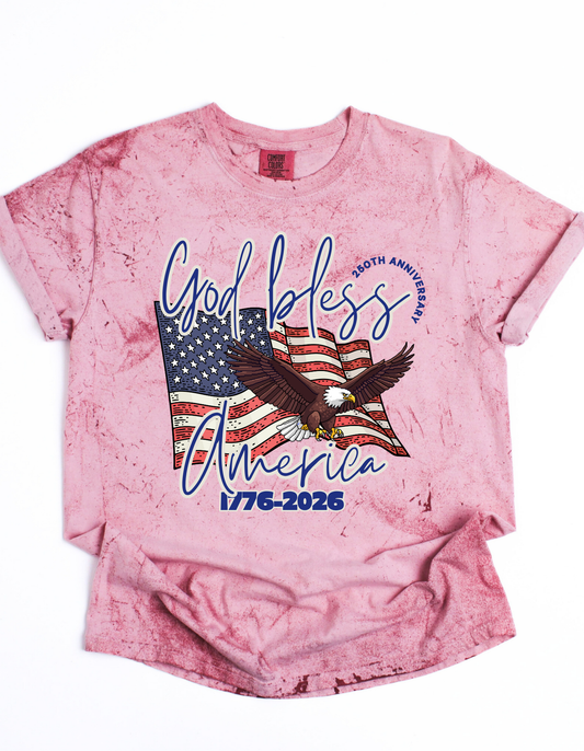 *NEW* GOD BLESS AMERICA UNISEX T-SHIRT